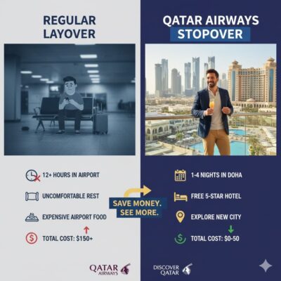 Qatar Airways Stopover Free Hotel Booking Rules