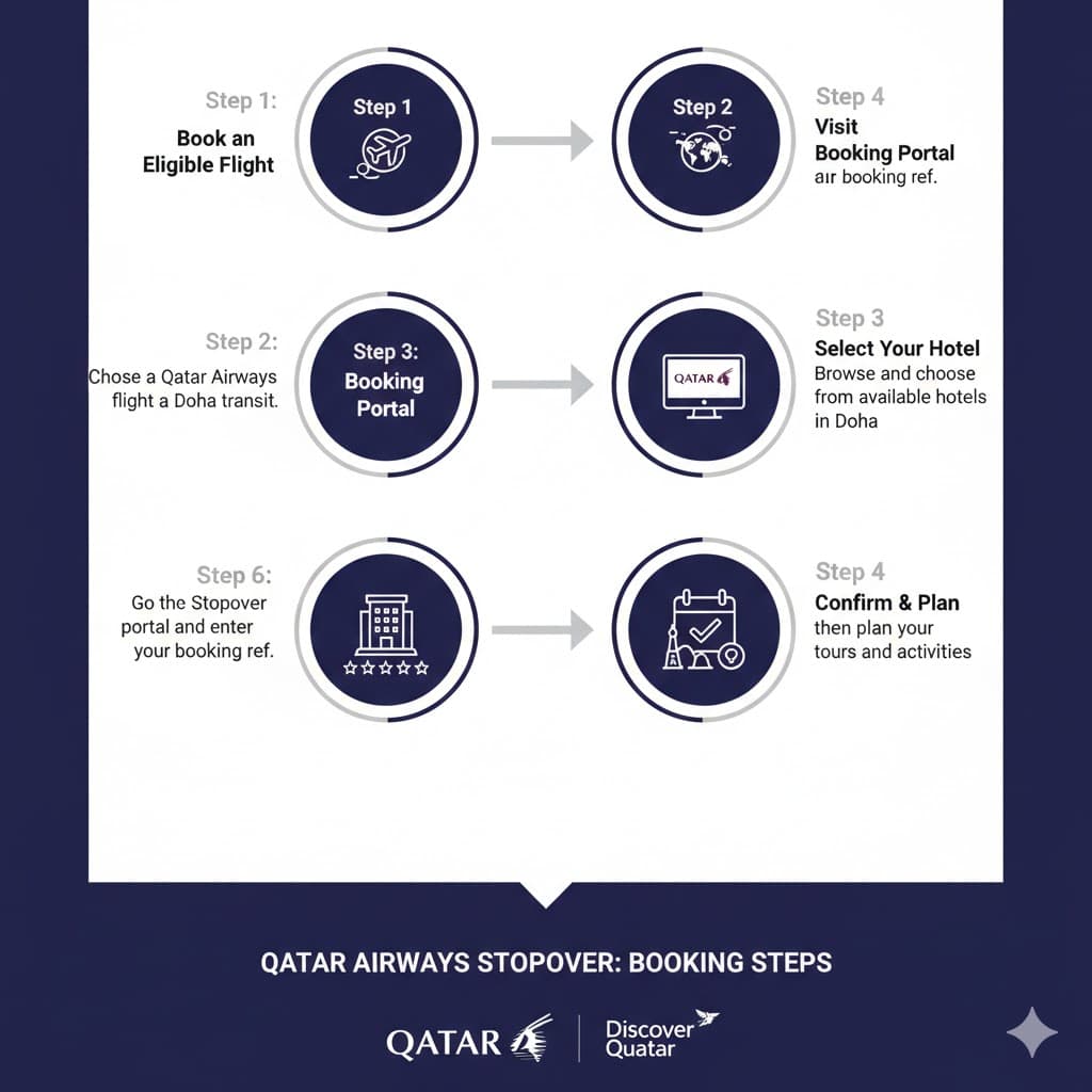 Steps to Book Your Stopover