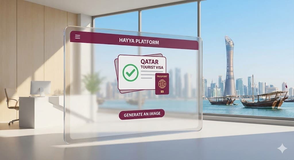 Qatar tourist visa through hayya platform