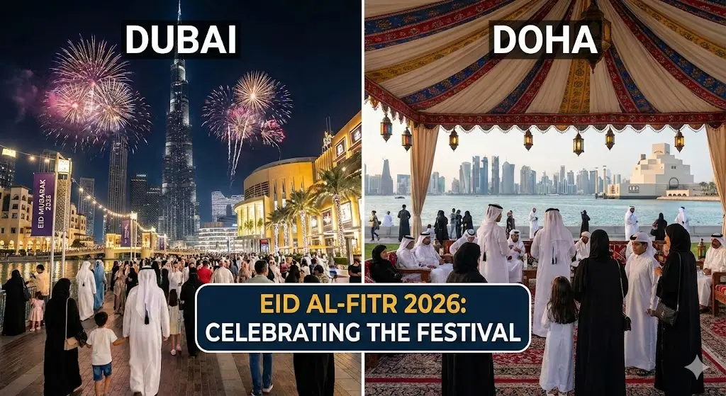 Eid Al-Fitr 2026: Celebrating the Festival in Dubai vs. Doha