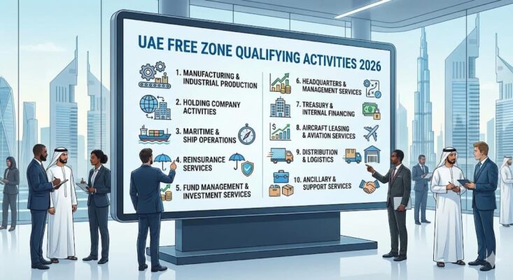 List of Qualifying Activities for UAE Free Zones in 2026