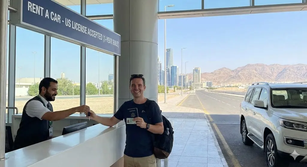 Renting a Car in Saudi Arabia with a US License