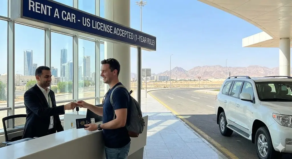 Renting a Car in Saudi Arabia with a US License