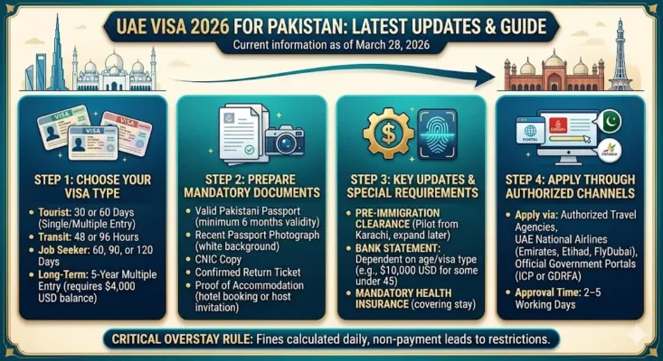 UAE Visa 2026 for Pakistan: Latest Updates & Guide