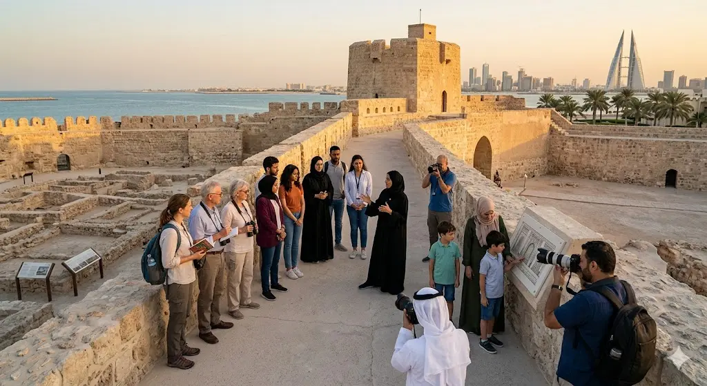 Bahrain Fort history tour UNESCO heritage site