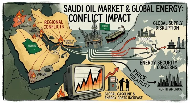 Saudi Oil Market: How Middle East Conflicts Affect Global Energy