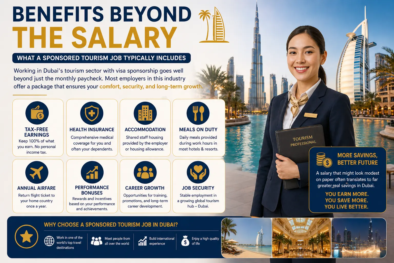 Tourism Industry Jobs in Dubai for Foreigners with Visa Sponsorship 2026 
