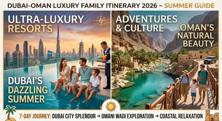 Dubai-Oman Luxury Family Itinerary 2026 – Summer Guide