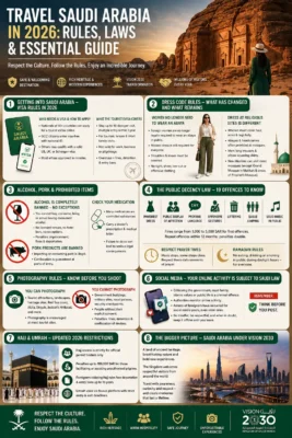 Saudi Arabia New Tourist Rules and Regulations 2026